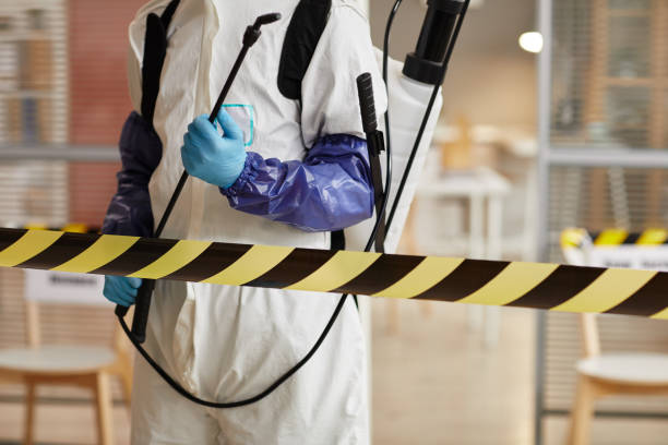 Professional Infectious Disease Decontamination technician working in Stoughton, MA